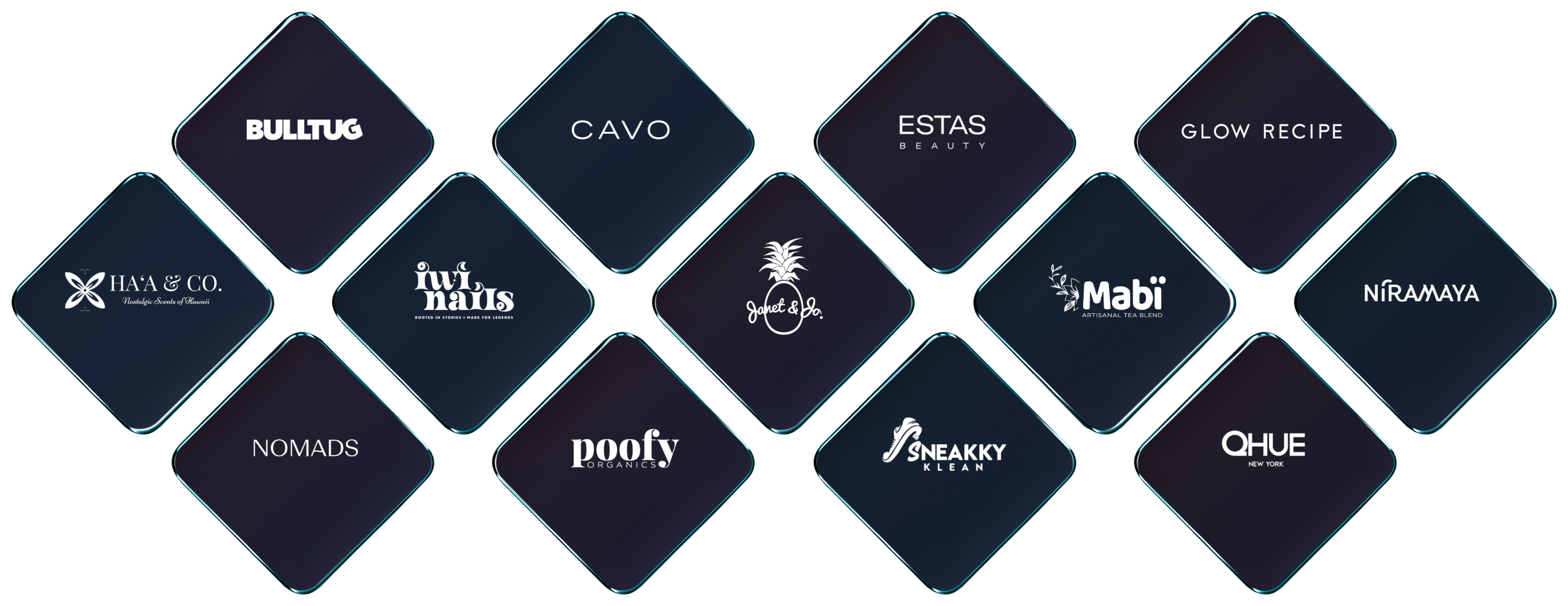 a series of logos of Project Elevate alumni.